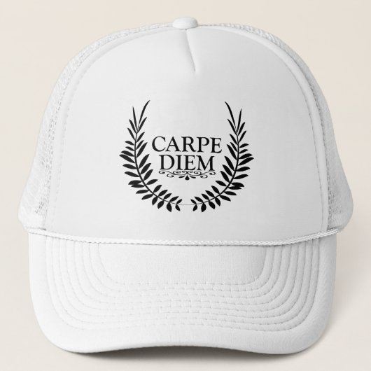 Carpe diem trucker pet (Voorkant)
