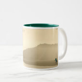 Carpe Diem Tweekleurige Koffiemok (Voorkant rechts)