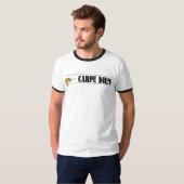 Carpe Diem Vist T-shirts (Voorkant volledig)