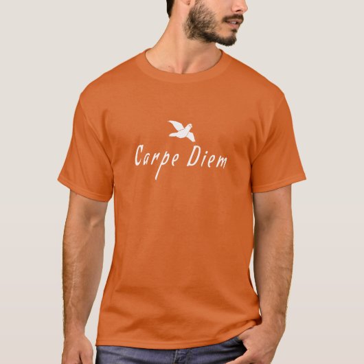 carpe diem Vogelvrienden T-shirt (Voorkant)