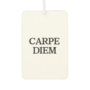 Carpe Diem witte auto luchtverfrisser