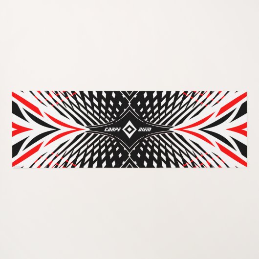 Carpe Diem Yoga Mat (Achterkant (horizontaal))