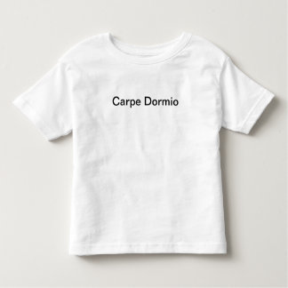 Carpe Dormio (zie de Nap) Kinder Shirts
