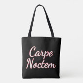 Carpe Noctem Tote Bag (Achterkant)