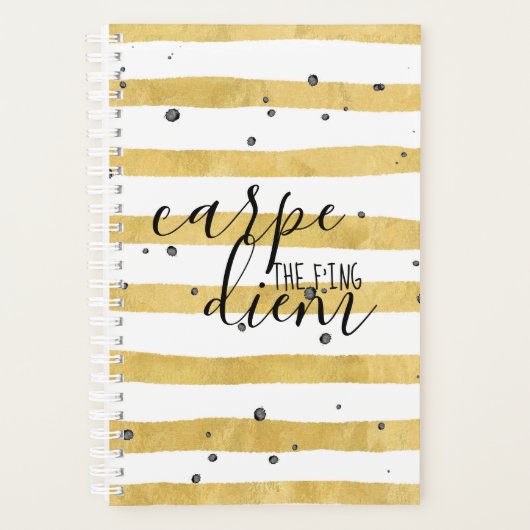 Carpe the fing Diem Calendar Planner (Voorkant)