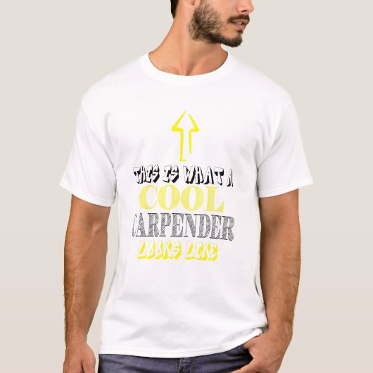 Carpender Cool Woodworking T-shirt (Voorkant)