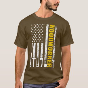 Carpengereedschappen Vlag T-shirt