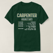 Carpenter (40) t-shirt (Design voorkant)