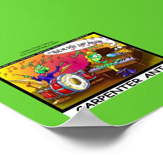 Carpenter Ants Funny Gifts Canvas afdrukken Poster (Hoek)