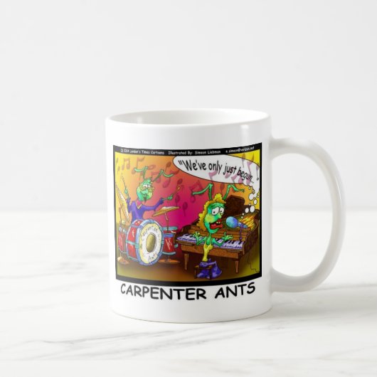 Carpenter Ants Funny Gifts & Collectibles Koffiemok (Rechts)