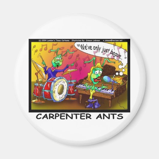Carpenter Ants Funny Gifts & Collectibles Magneet (Voorkant)