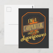 Carpenter Briefkaart (Voorkant / Achterkant)