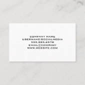 Carpenter Builder Tools Logo Design | Kleur Visitekaartje (Achterkant)