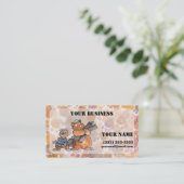 Carpenter Business Card Visitekaartje (Staand voorkant)