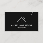 Carpenter Carpentry Handyman Visitekaartje (Voorkant)