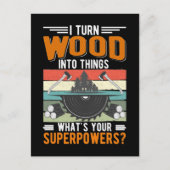 Carpenter Dad Woodworking Craftsman Husband Briefkaart (Voorkant)