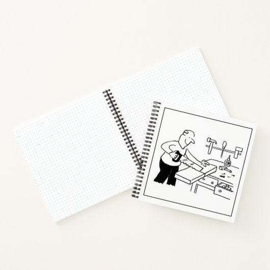 Carpenter en Joiner Notitieboek (Binnen)