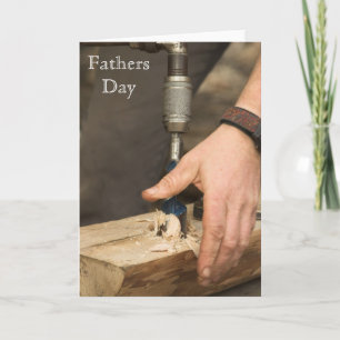 Carpenter Fathers Day Card Kaart