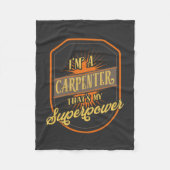 Carpenter Fleece Deken (Voorkant)