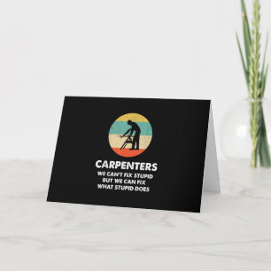 Carpenter Funny Carpenter Kaart