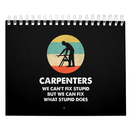 Carpenter Funny Carpenter Kalender (Hoes)