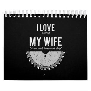 Carpenter Funny Wood Werkt met Kerstmis Kalender