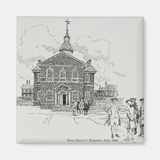 Carpenter Hall Philadelphia Magneet (Voorkant)