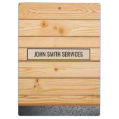 Carpenter Handyman Renovations Services Hout Klembord (Achterkant)