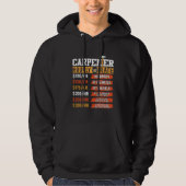 Carpenter Hourly Rate Father's Day Carpenter Hoodie (Voorkant)