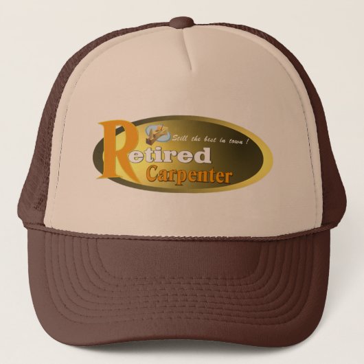 Carpenter in ruste. trucker pet (Voorkant)