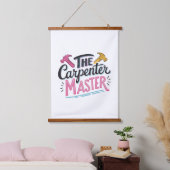 Carpenter job master hangend wandkleed (Slaapkamer)