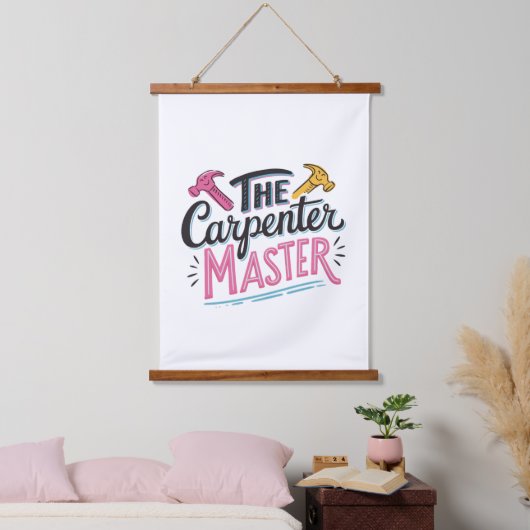Carpenter job master  hangend wandkleed (Slaapkamer)