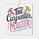 Carpenter job master  keramisch ornament (Links)