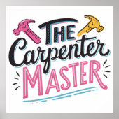 Carpenter job master  poster (Voorkant)