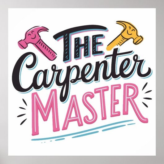 Carpenter job master poster (Voorkant)