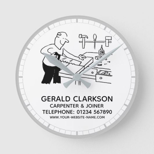 Carpenter & Joiner  Ronde Klok (Voorkant)