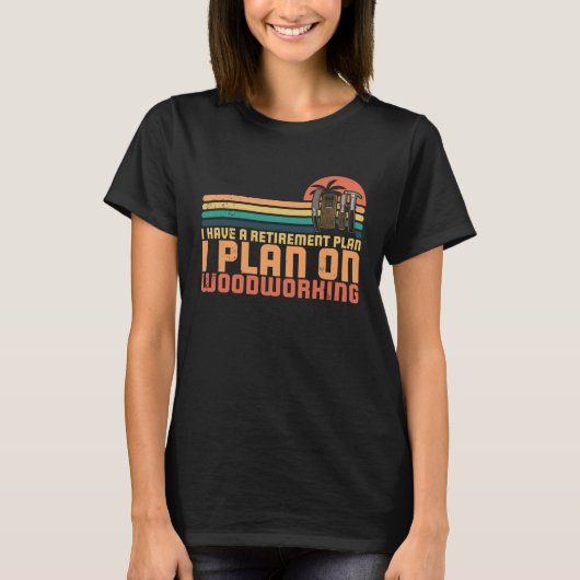 Carpenter joinery carpenter woodworker chainsaw pr t-shirt (Voorkant)