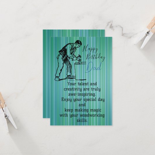 Carpenter Kaart (Voorkant / Achterkant in situ)