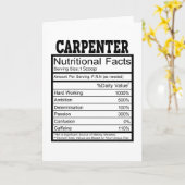 Carpenter Kaart (Gele Bloem)