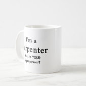 Carpenter Koffiemok (Voorkant links)