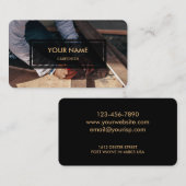 Carpenter (legante fotobedekking) visitekaartje (Voorkant / Achterkant)