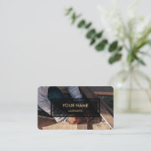 Carpenter (legante fotobedekking) visitekaartje (Staand voorkant)