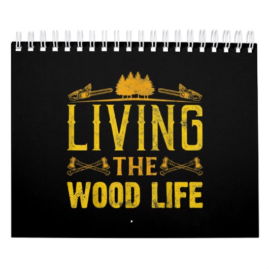 Carpenter Living Wood Woodworking Woodman Kalender (Hoes)