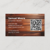 Carpenter Master Design houtbewerking professional Visitekaartje (Voorkant)