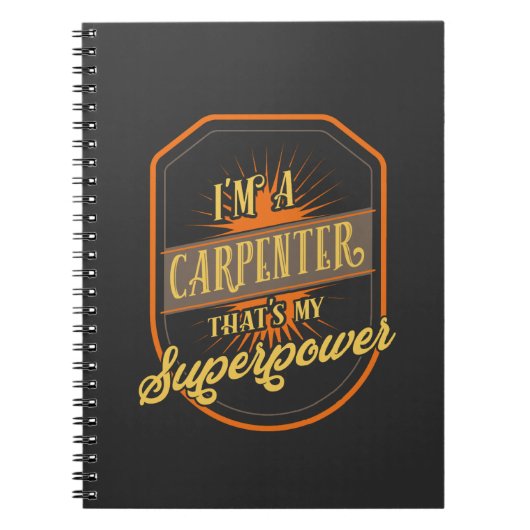 Carpenter Notitieboek (Voorkant)