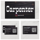 Carpenter QR-code Visitekaartje
