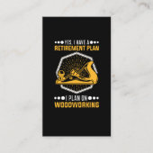 Carpenter Retirement Plan Vader Vader Visitekaartje (Voorkant)