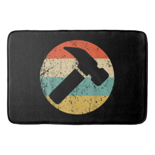 Carpenter Retro Hammer Badmat