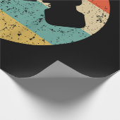 Carpenter Retro Hammer Cadeaupapier (Hoek)