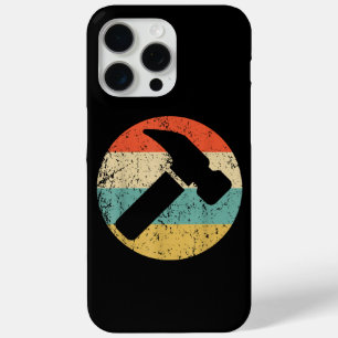 Carpenter Retro Hammer iPhone 15 Pro Max Hoesje